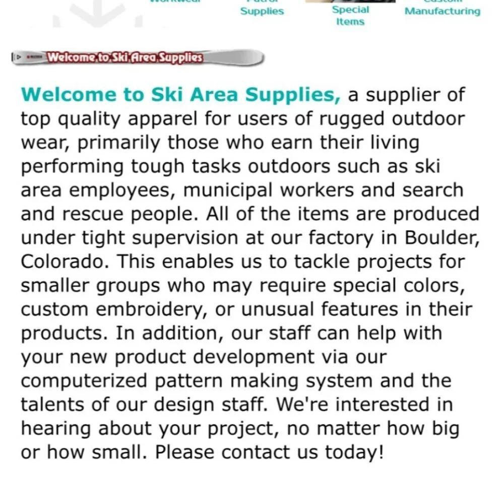 Ski Area Supplies Bolder‎ co. Hooded Ski Jacket Size M Snow